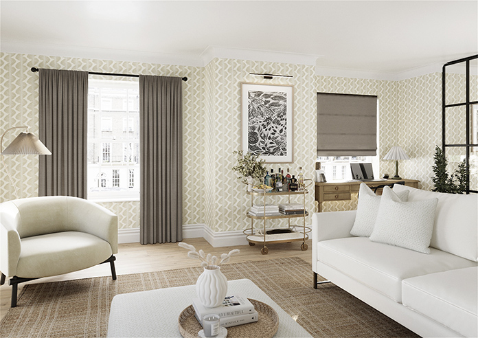 Faye, Dusky Brown - Made to Measure Curtains - Image 7